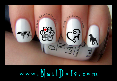 German Shorthair Nail Decals