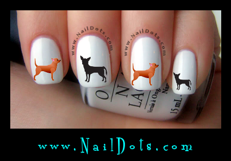 Chihuahua Nail Decals