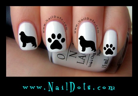 Newfie Nail Decals