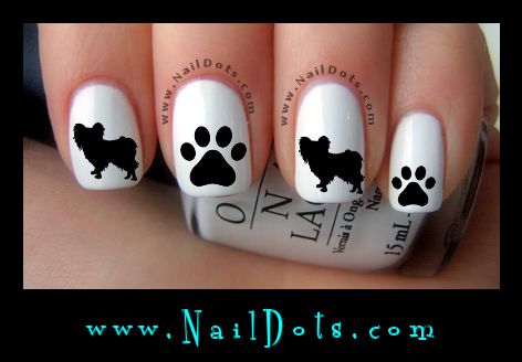 Papillon Nail Decals
