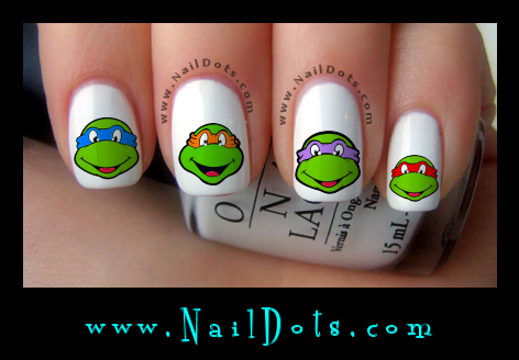 TMNT Nail Decals