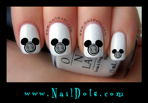 Mickey Nail Decals