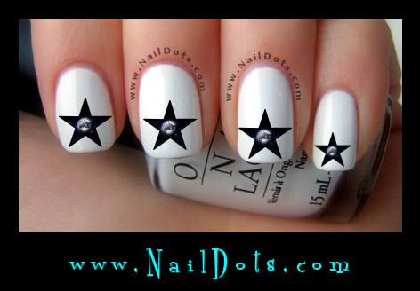 Earth Star Nail Decals - GSEarth