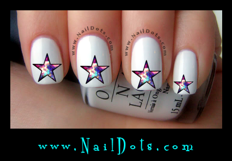 Galactic Star Nail Decals - GS2