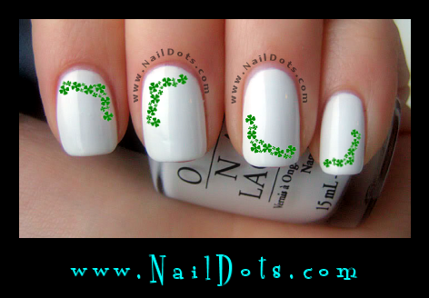 Clover Swag Nail Decals