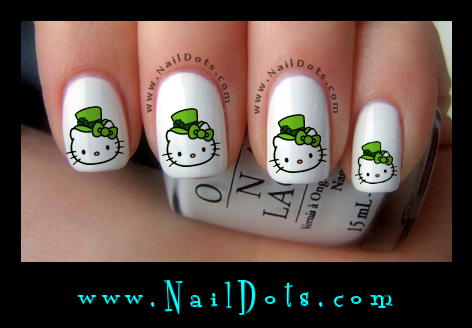 Hello Kity Nail Decals
