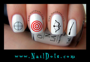 Hunting nail decals