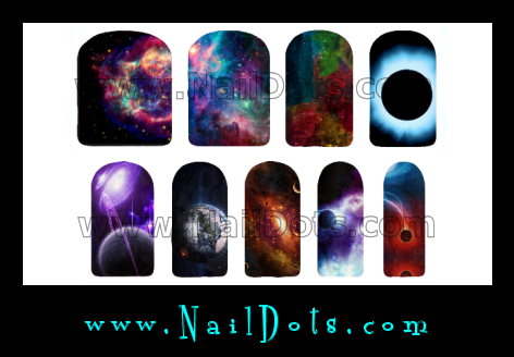 Galactic Nail Wraps